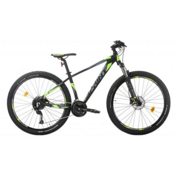 Планински велосипед Sprint MAVERICK PRO 29 Черен/зелен